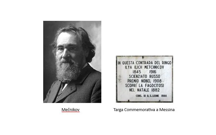 Mečnikov, scopritore fagocitosi, geniale immunologo a Messina.