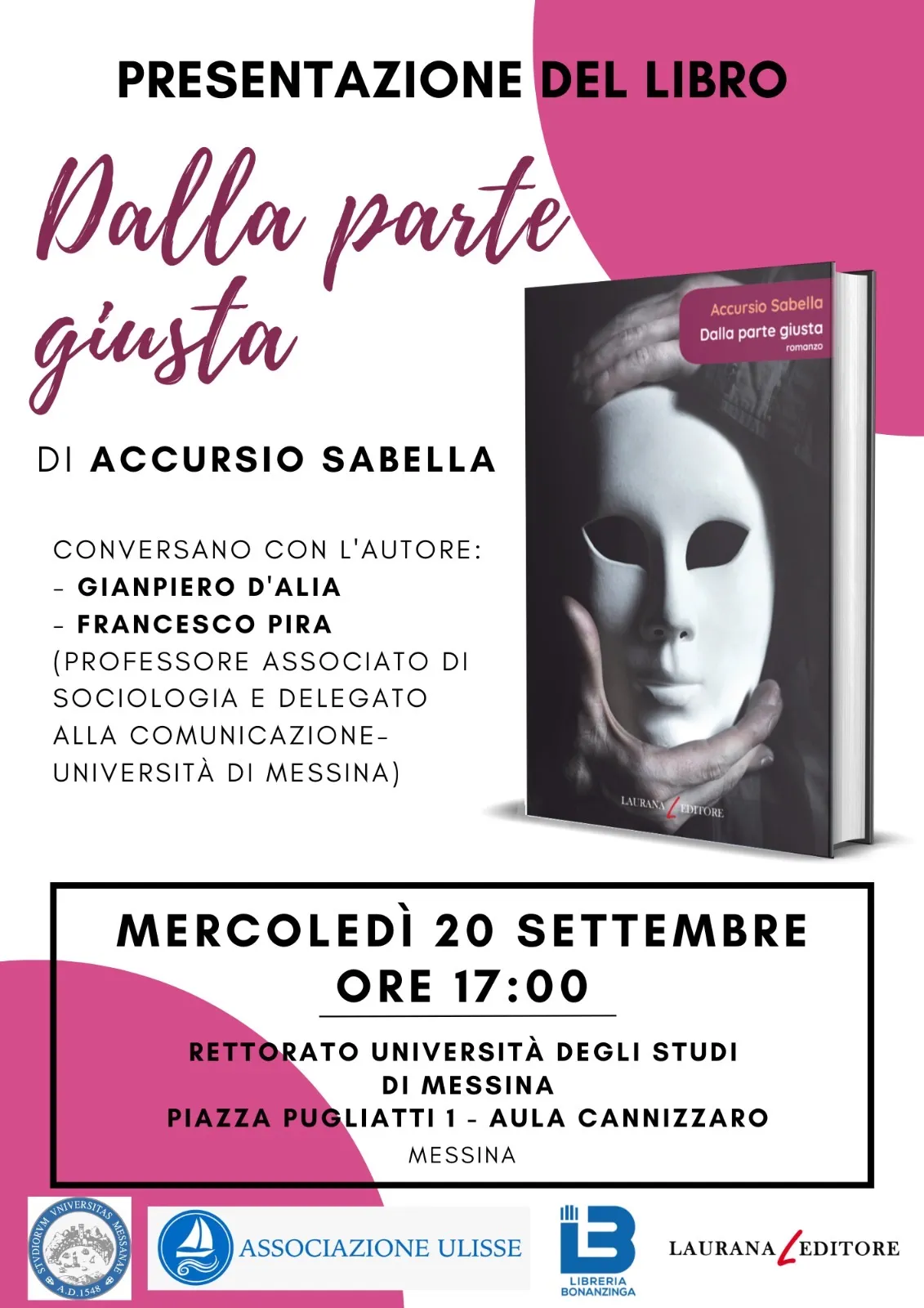 Presentato a Messina 'Dalla parte giusta': il libro di Accursio Sabella | Sicilia Oggi Notizie