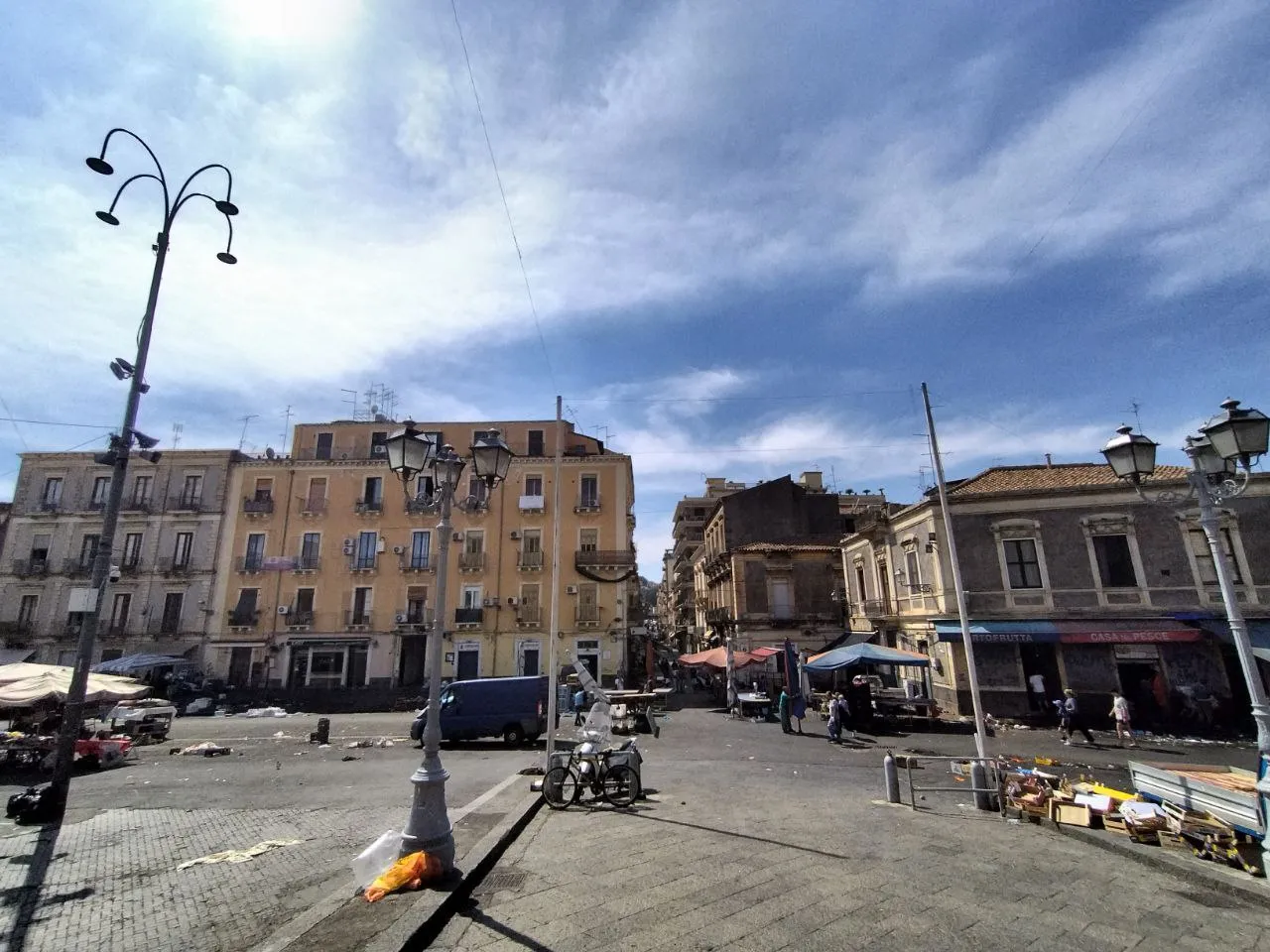 Proposte del sindacalista per la pulizia di piazza Carlo Alberto