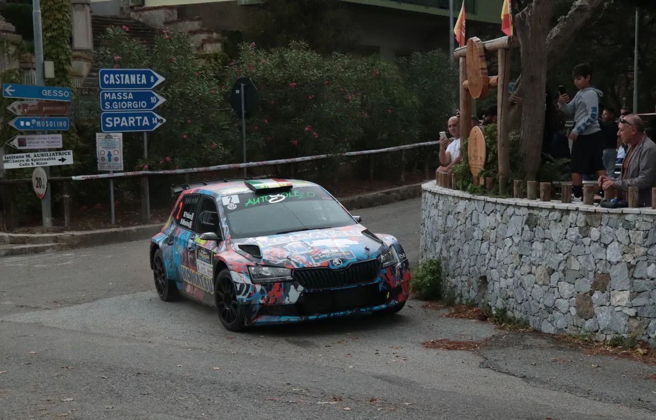 Rally Tirreno-Messina: Rizzo sfida, trionfo Pollara in Sicilia