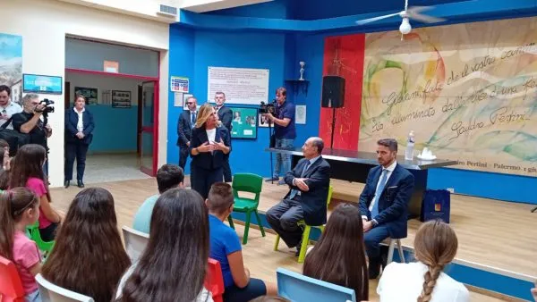 Schifani inaugura anno scolastico, "Legalità fulcro società" (VIDEO)