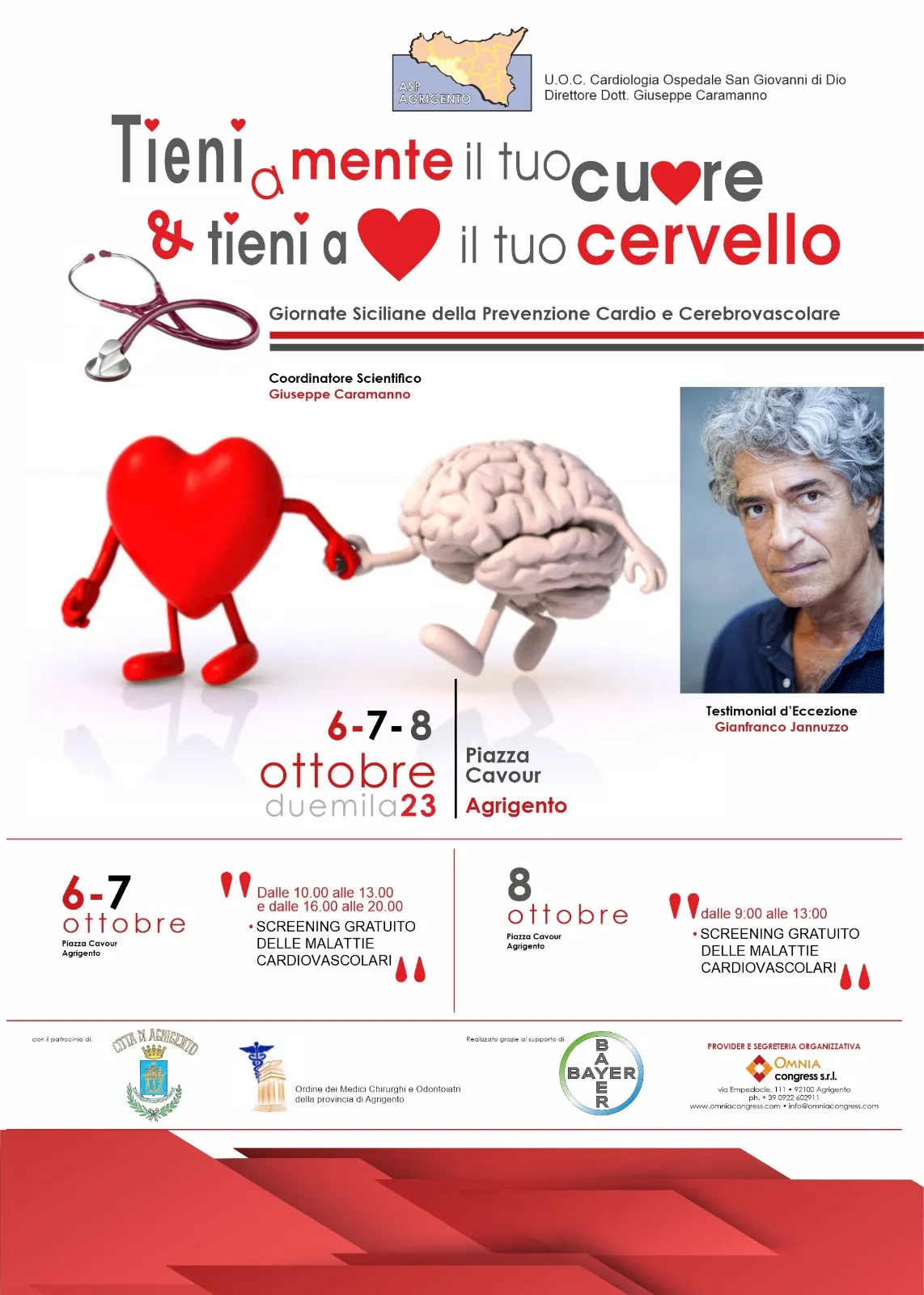 Visite gratuite in piazza Cavour: cuore e cervello a confronto - GrandangoloAgrigento