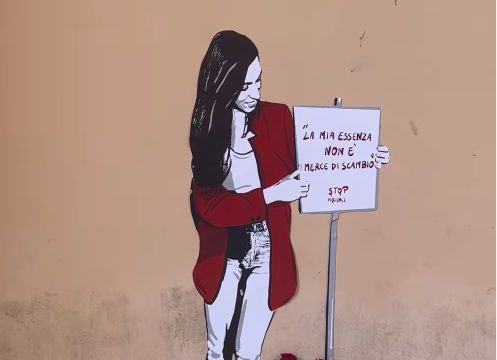 Uccisa dall’ex, un murale a Marsala per Marisa Leo