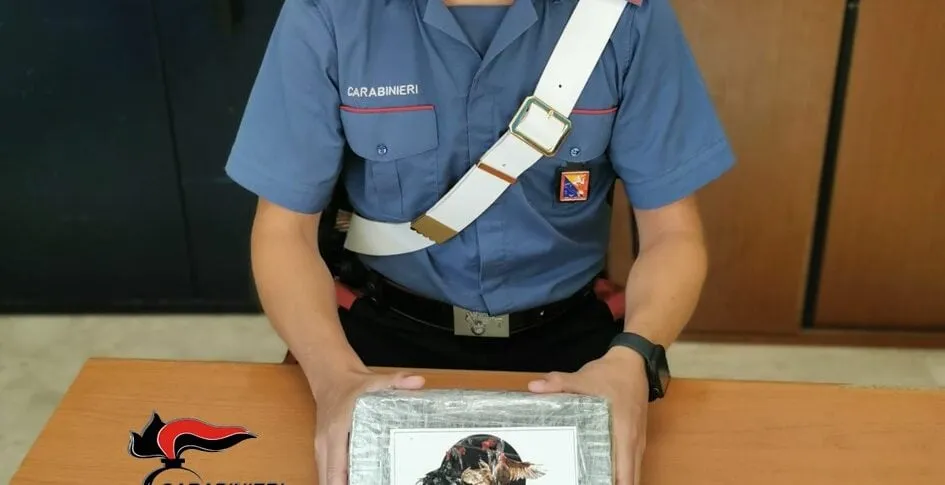 2 palermitani arrestati con 1kg di cocaina a Misiliscemi.