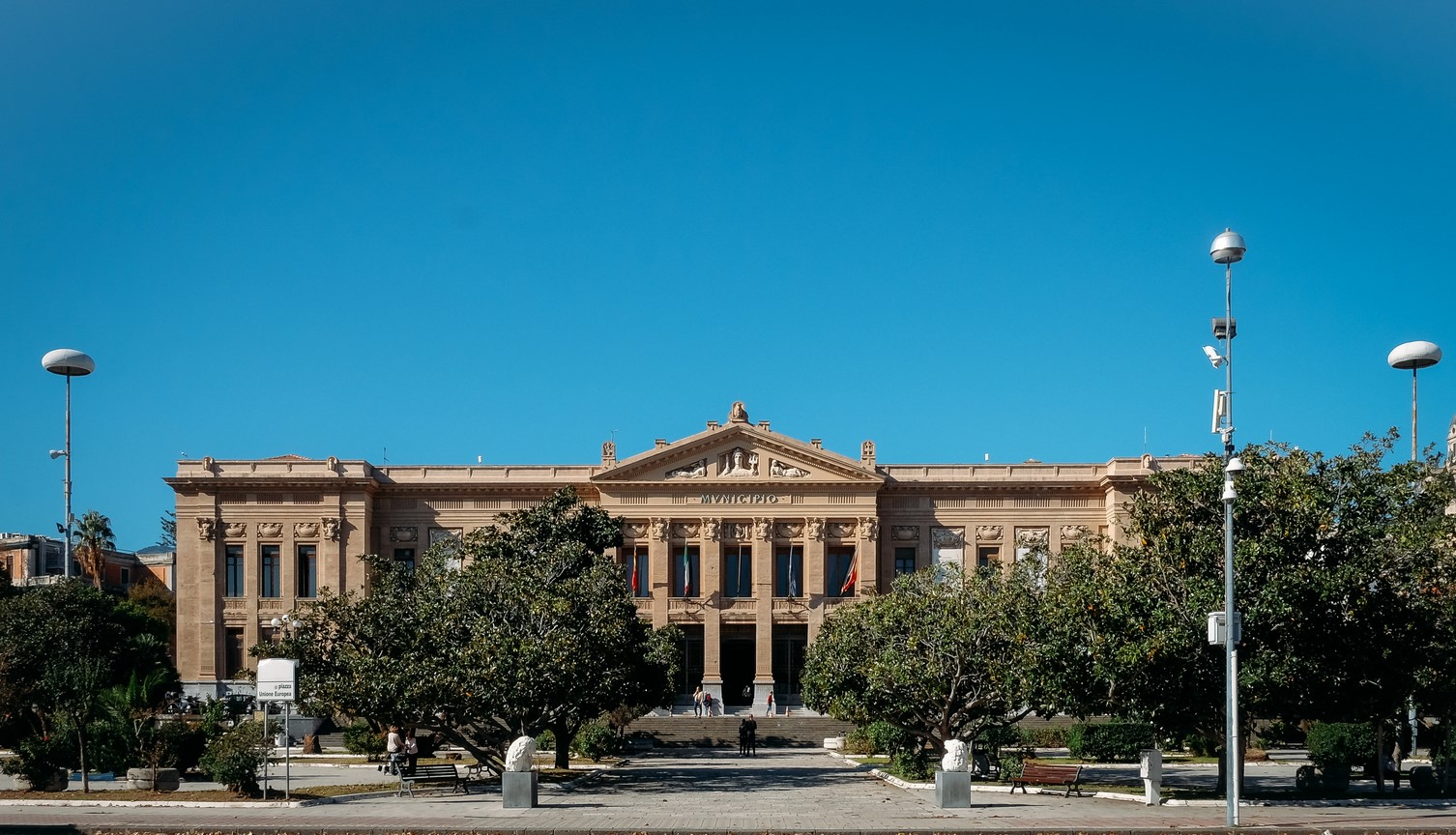 PIazza Municipio, Palazzo Zanca, municipio,