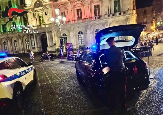 Controlli dei Carabinieri nelle aree della movida