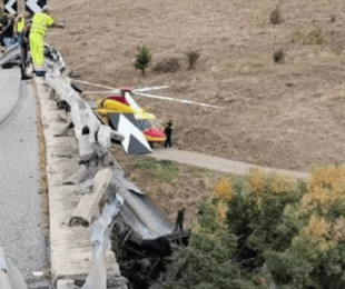 Grave incidente sulla Palermoa dal viadotto un morto e un