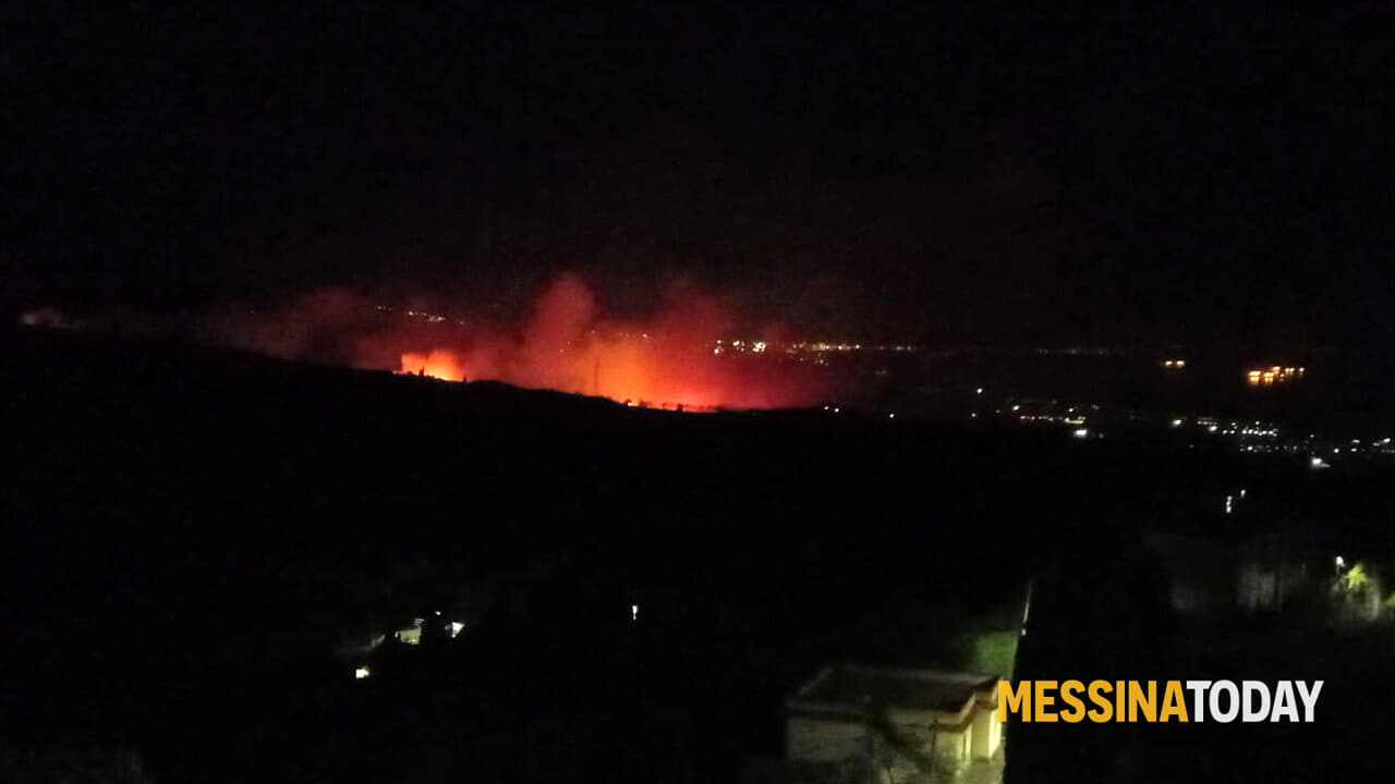 Incendio a Calvaruso preoccupazione per i residenti