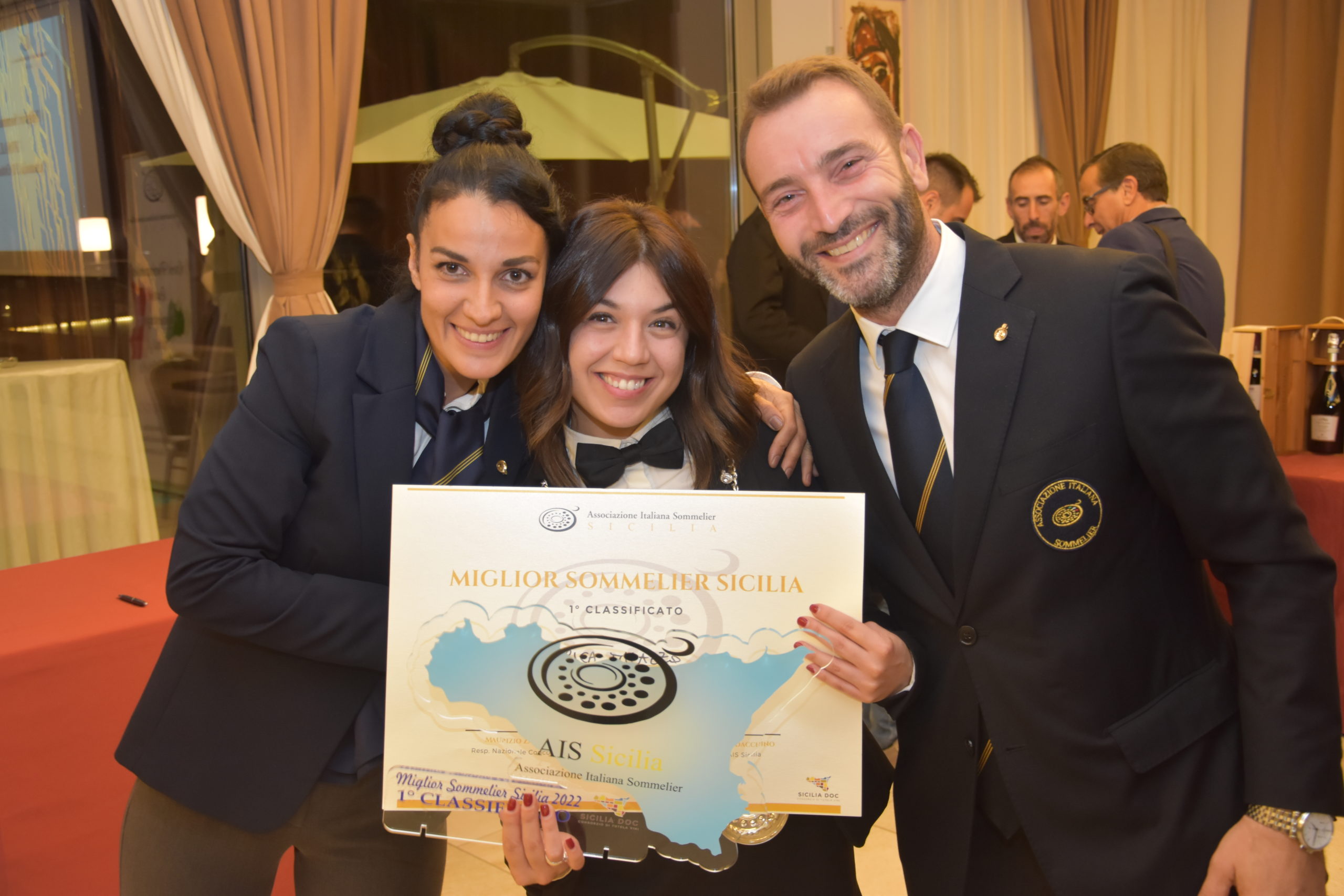 Miglior sommelier Sicilia 2021 evento organizzato da AIS Sicilia a scaled