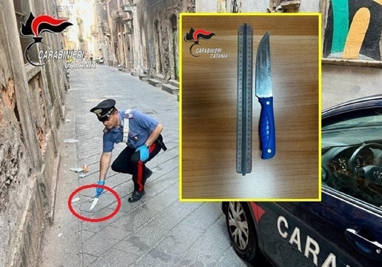 Uomo accoltellato nel centro storico di Catania: ecco cosa è successo