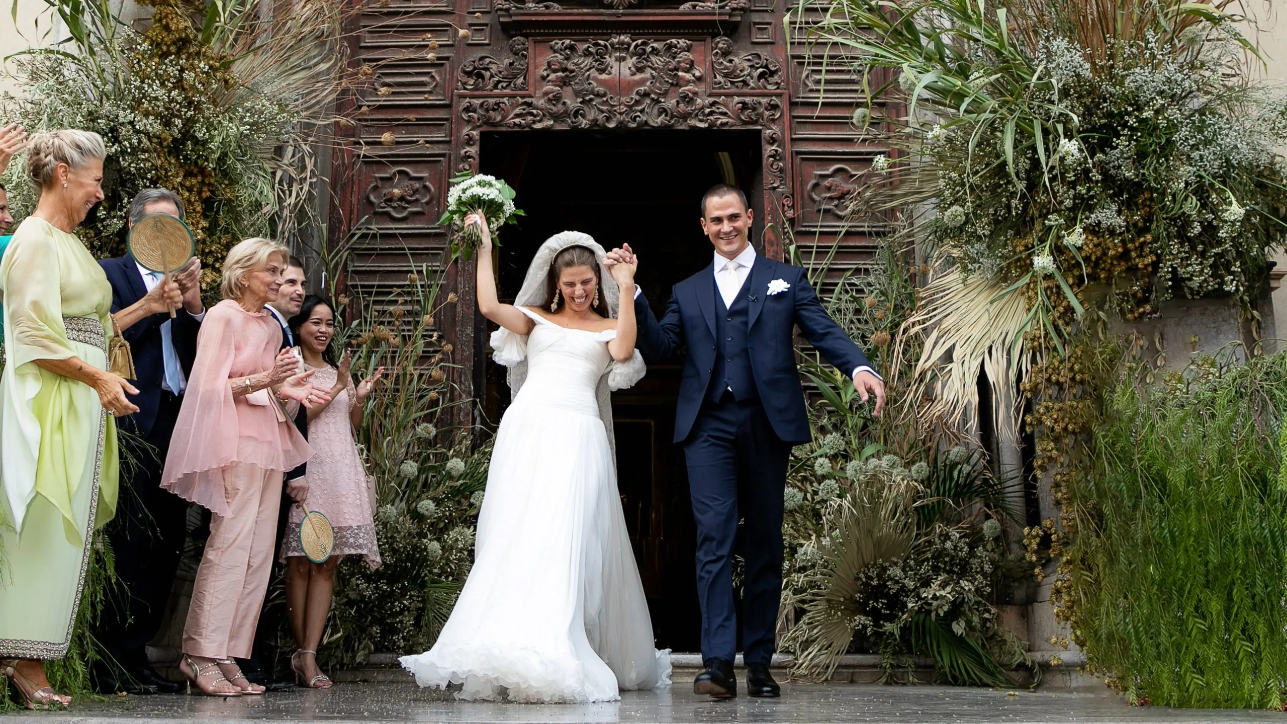 Sposa Ginevra Fendi a Palermo. 2 abiti.