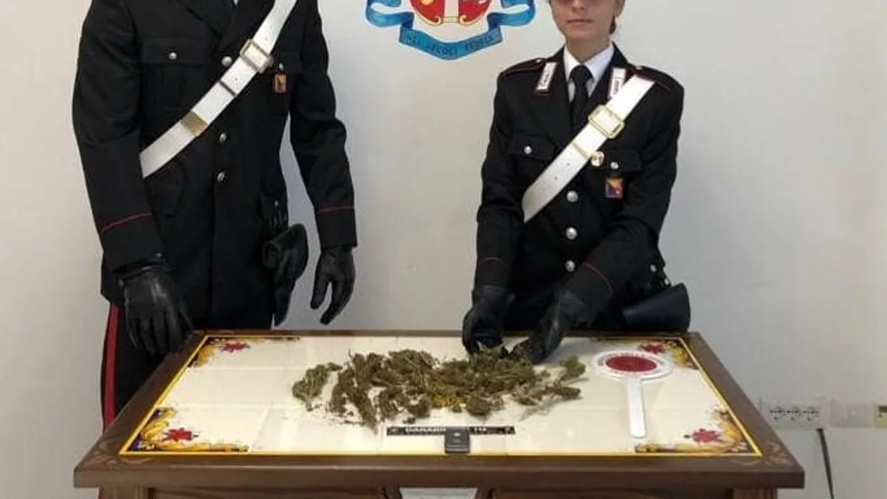 Arrestato 58enne con droga in casa dai carabinieri