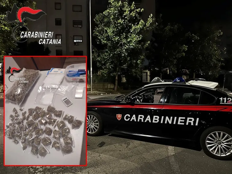 Arrestato con mezzo chilo di marijuana in casa ai domiciliari