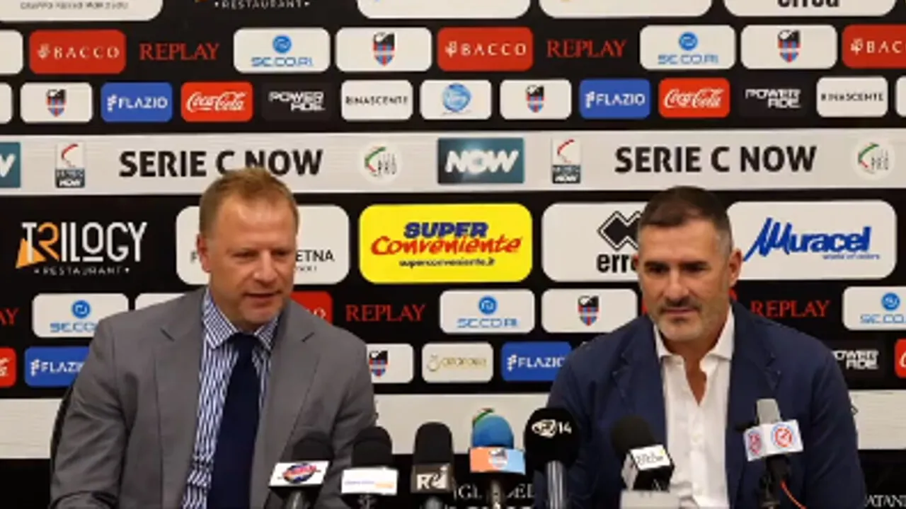 Il Catania si affida a Lucarelli: "Dateci tempo, voglio vincere"