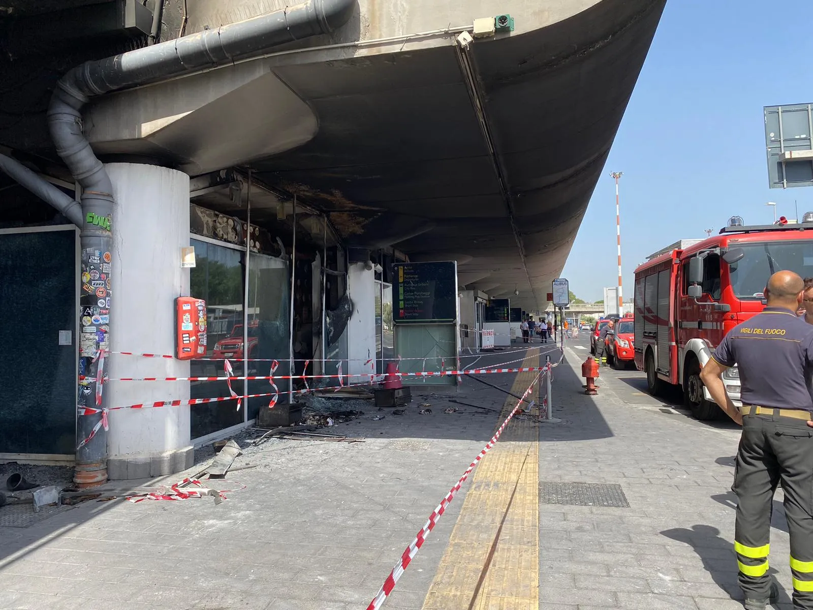Incendio Fontanarossa e guerra Sac: niente legame con Trantino