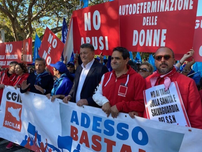 Sciopero: Cgil e Uil in piazza a Siracusa