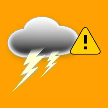Meteo: domani prevista allerta gialla per maltempo.