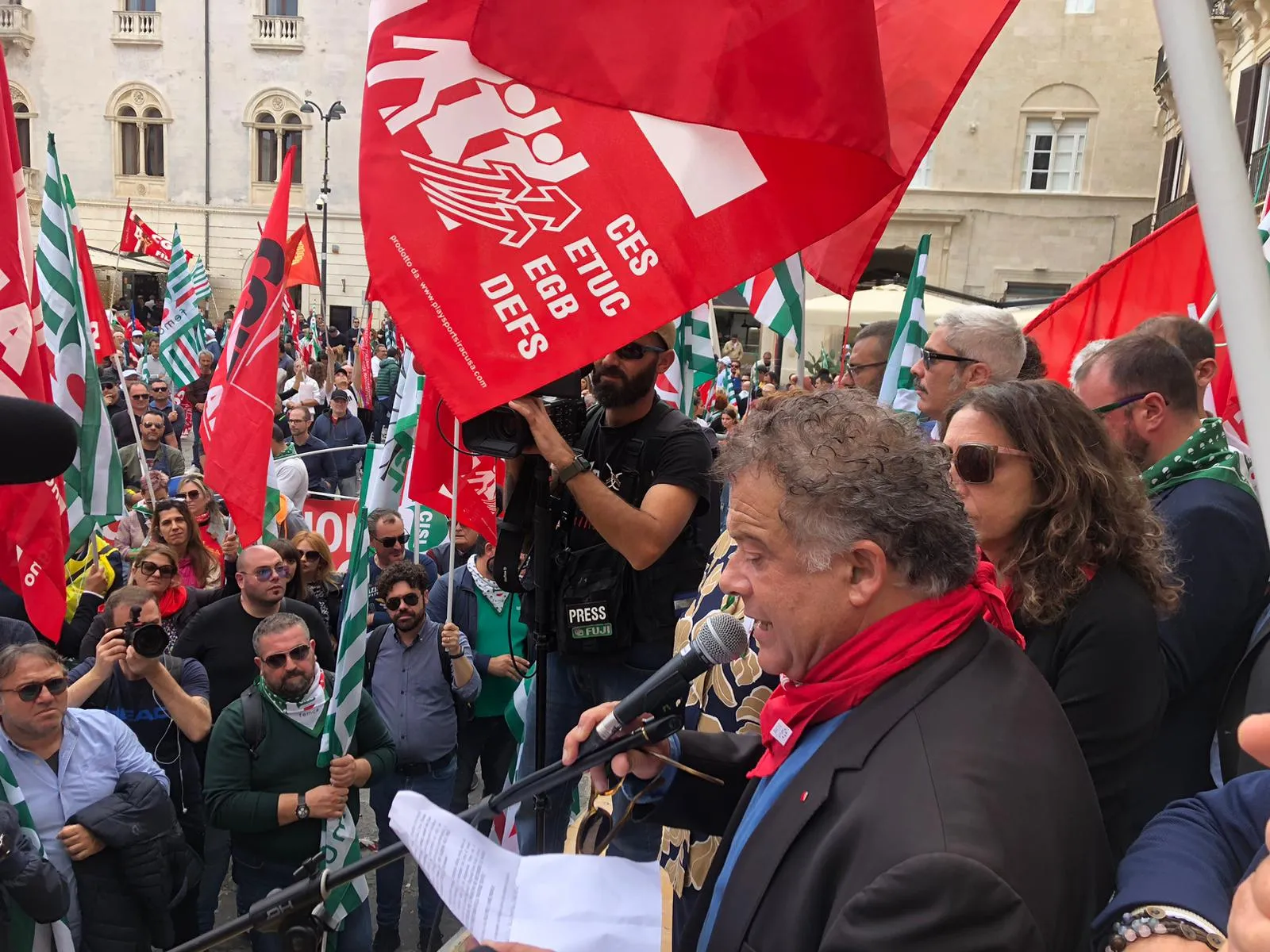 Sciopero nazionale del 20 novembre: Siracusa fulcro Cgil e Uli - Siracusa News