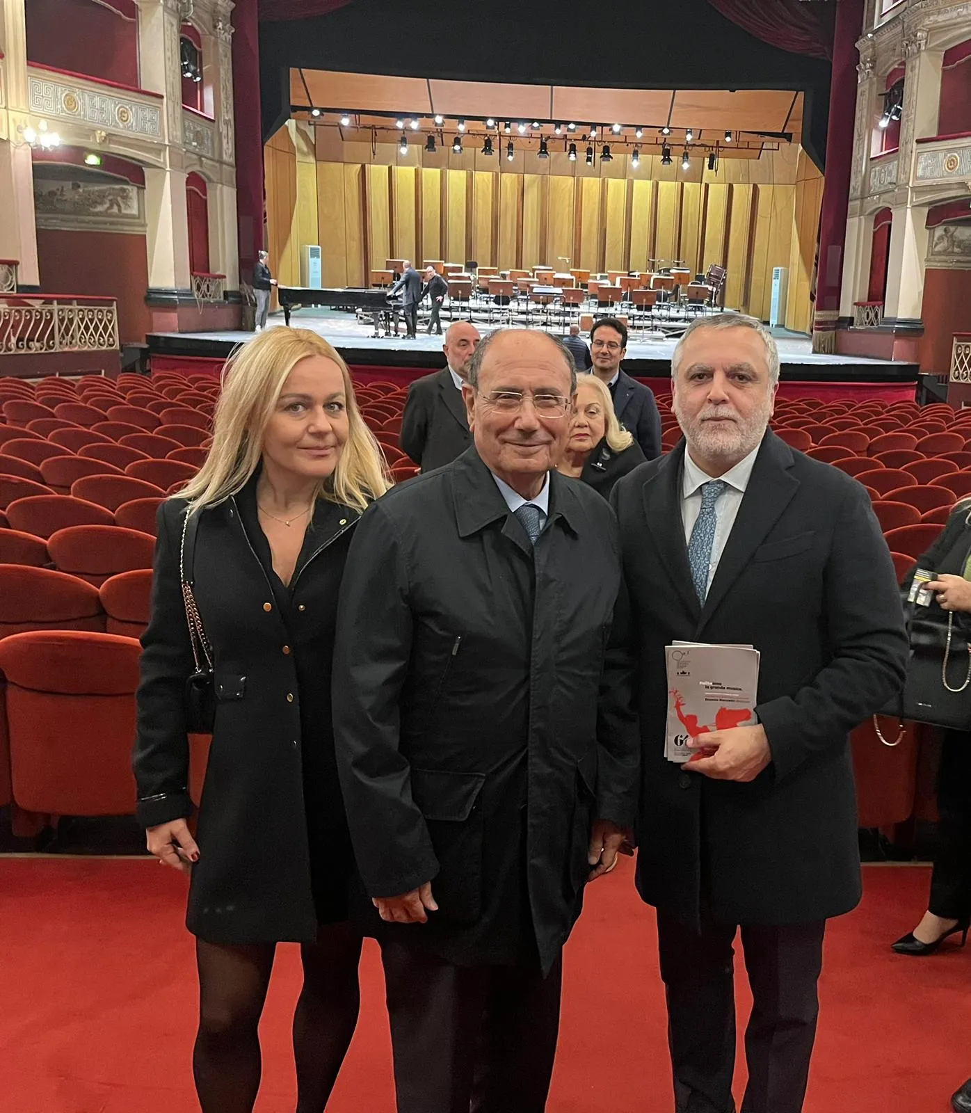 Successo al Politeama con la sinfonica.
