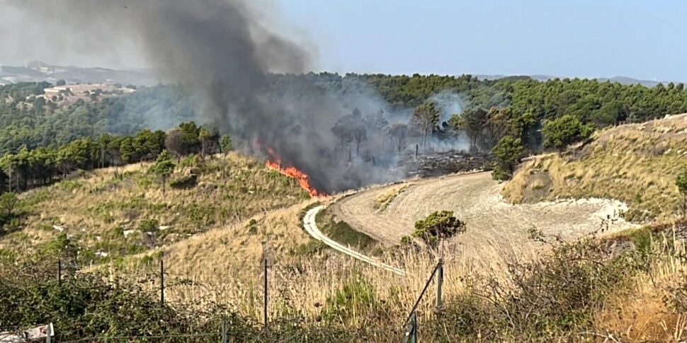 Ancora incendi in Sicilia, paura tra Chiaramonte Gulfi e Monterosso Almo