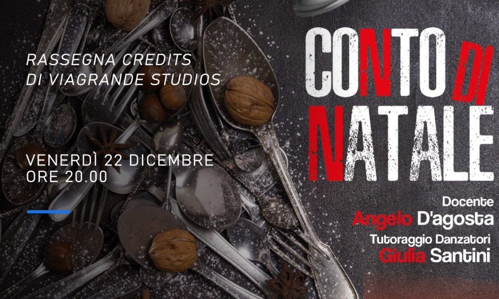 Conto Di Natale, un mix di scrittura drammaturgia e danza nel teatro di Viagrande Studios