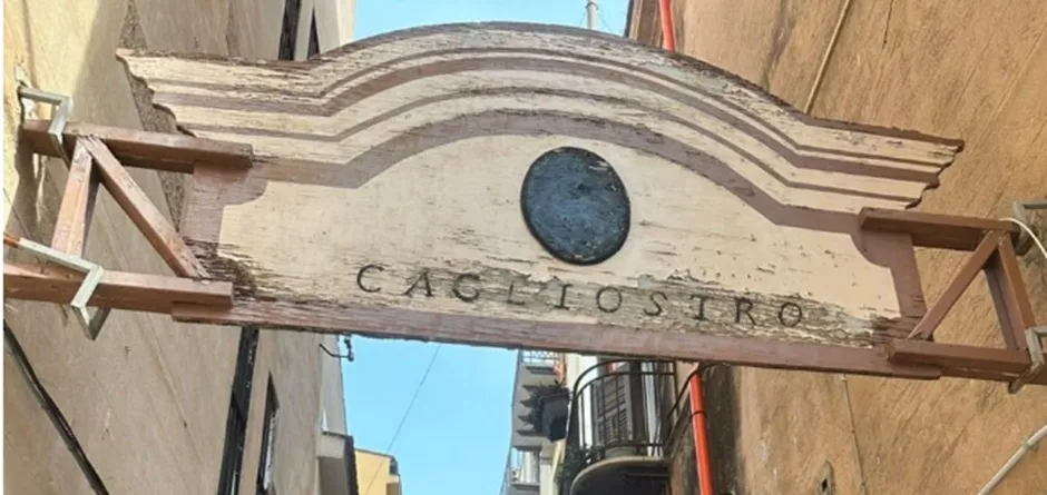 Furto dell'immagine del conte Cagliostro a Ballarò