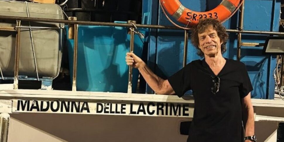 Mick Jagger torna a Siracusa: «Faccio una pausa in Italia e scrivo un po’»