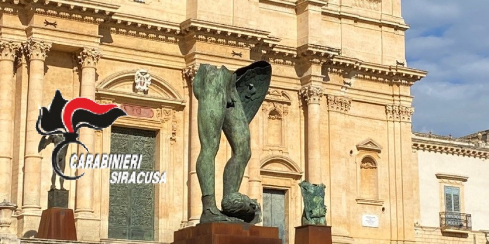 Noto, denunciato per il furto di due statue nella sede dell'Associazione carabinieri