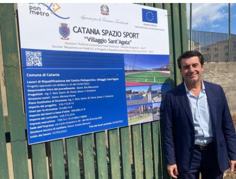 Presentazione Catania Spazio e Sport, assessore Parisi