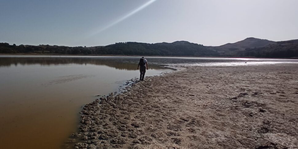 Pergusa, il lago del mito del Ratto di Proserpina si sta prosciugando