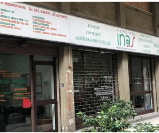 Raid notturno sede Cisl Palermo