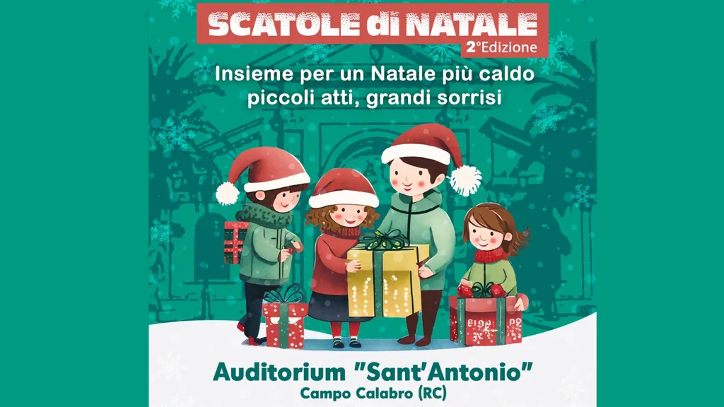 "Scatole di Natale" a Campo Calabro.