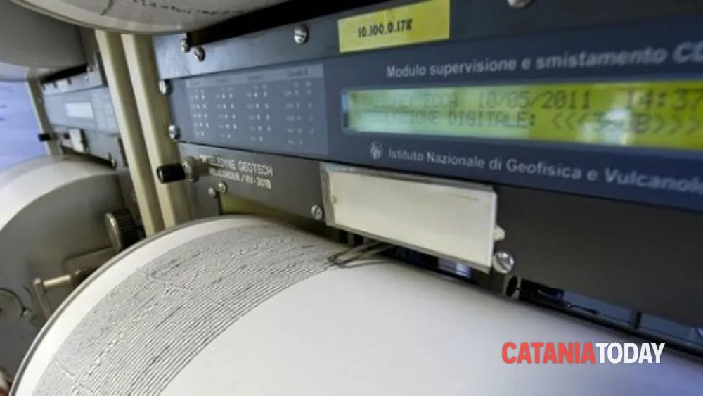 Scossa di terremoto di magnitudo 2.7 causa panico a Ragalna