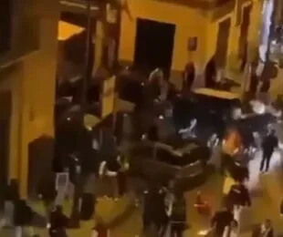 Spari a Palermo, via Quintino Sella