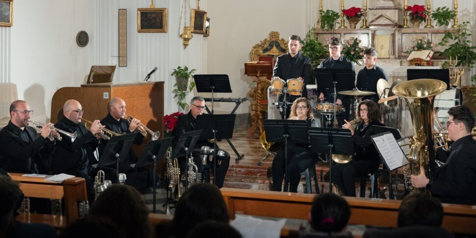 Natale a Palermo: a Sant'Anna il Giacomo Candela Brass, ensemble di ottoni e percussioni