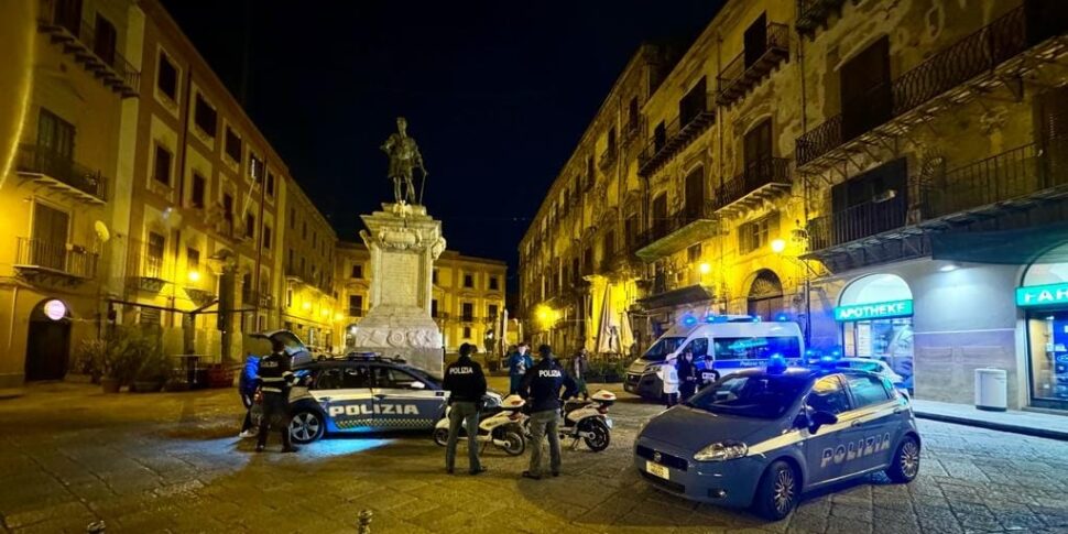 Palermo, controlli contro la malamovida: identificate 85 persone
