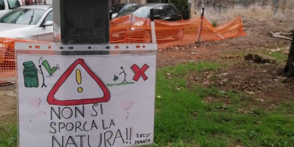 Palermo, i residenti recuperano un’area verde in viale Croce Rossa