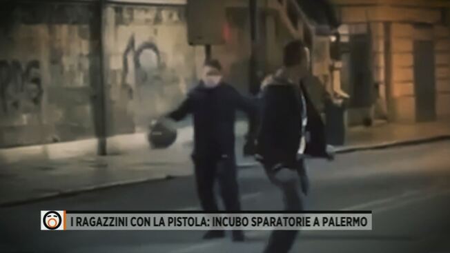 Ragazzi armati terrore a Palermo