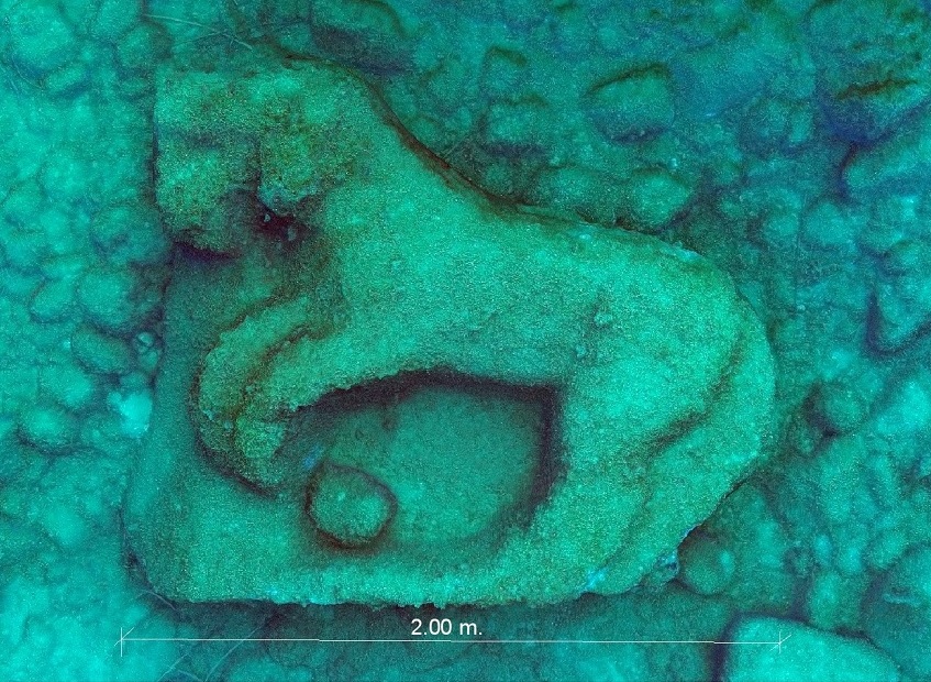 Altorilievo marmoreo recuperato nel mare di Agrigento VIDEO