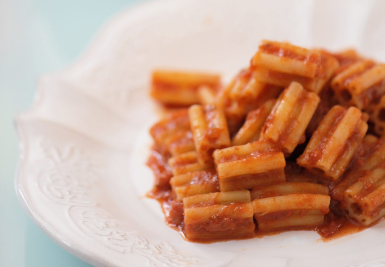 pasta cinque buchi catanese