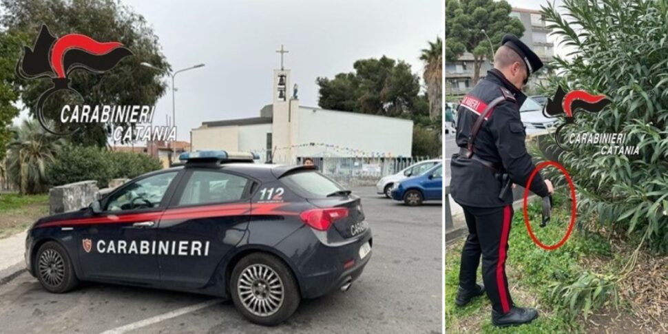 Catania, spaccia nel parcheggio di fronte alla chiesa: arrestato dai carabinieri