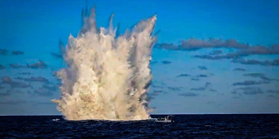 Pantelleria, fatta brillare la bomba di un aereo americano della Seconda guerra mondiale