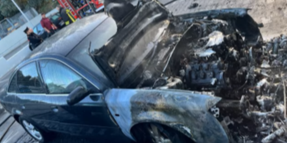 Palermo, Calì dopo l'incendio della sua Audi: «Ho rivissuto un incubo, ora cerco un'altra auto blindata»