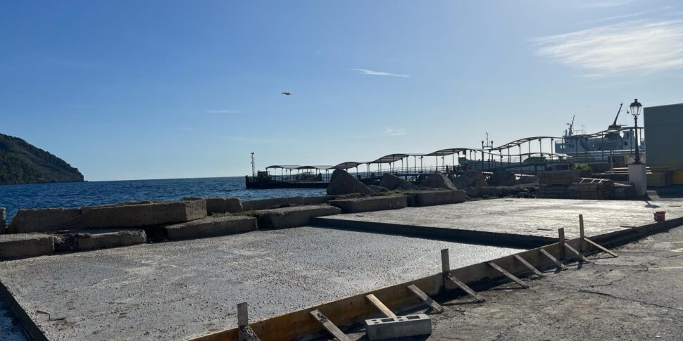 Lipari, al via i lavori per l'ampliamento della banchina di Sottomonastero