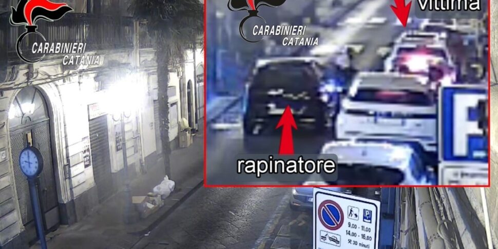 Rapina l'incasso a un dipendente di una stazione di carburanti, fermato a Misterbianco