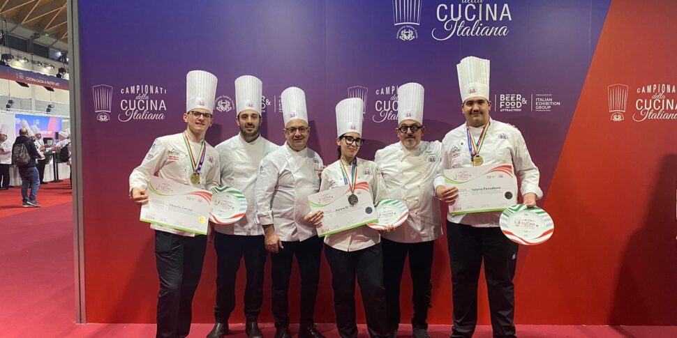 Campionati di cucina italiana: quattro medaglie agli studenti dell'Istituto Florio di Erice