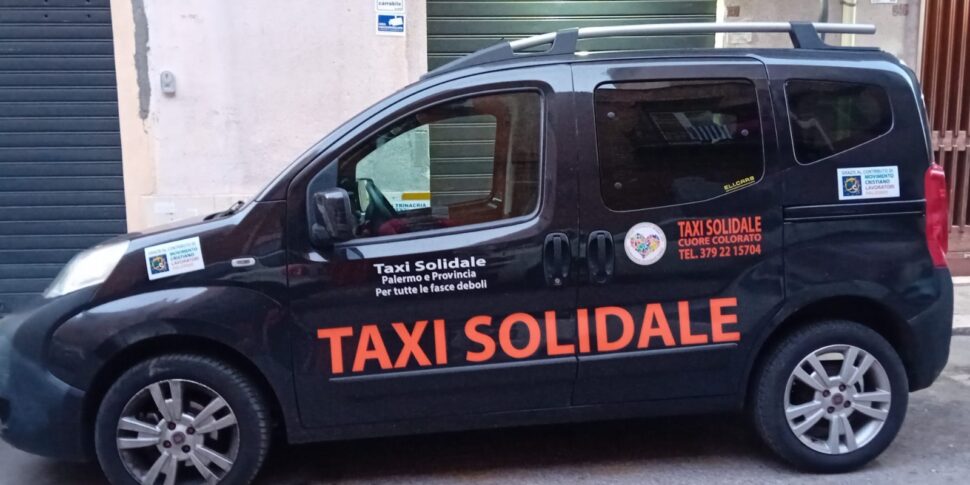 Taxi solidale per i più bisognosi, a Palermo una raccolta di fondi per l’acquisto di nuovi mezzi