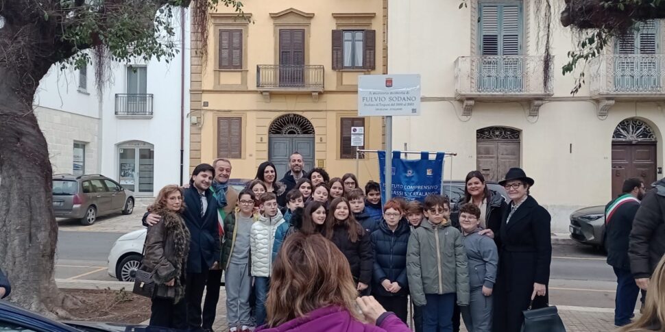 Trapani, uno slargo intitolato all'ex prefetto Sodano