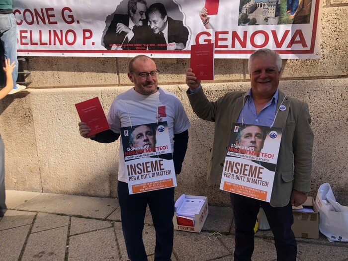 Agende rosse "con Nino Di Matteo, da Gasparri un passo indietro"