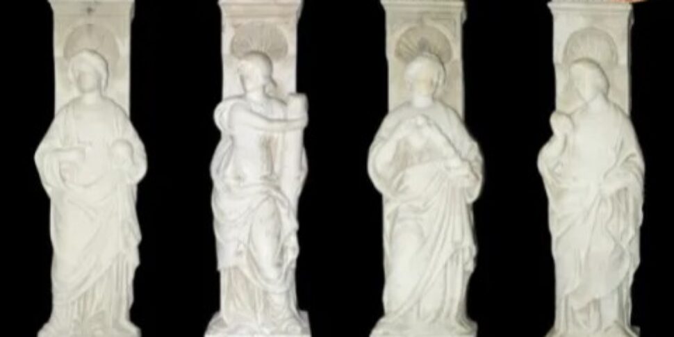 Rubate 34 anni fa e in vendita su internet: tornano nella chiesa di Pietraperzia le colonne di Antonello Gagini